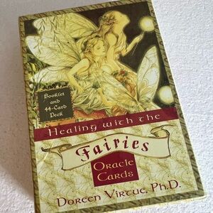 Healing with the Fairies Oracle Cards Booklet and 44 Card Set